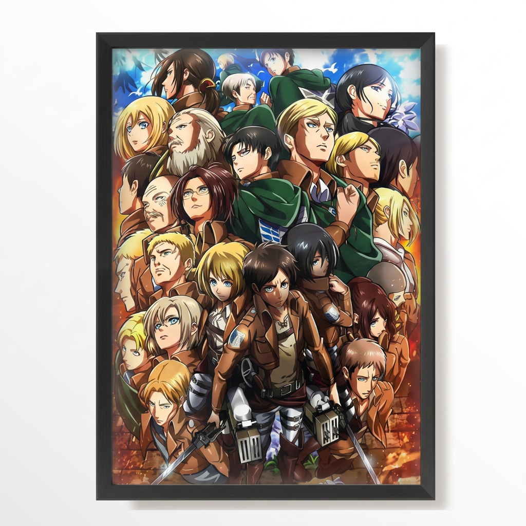 Póster Attack on Titan Premium