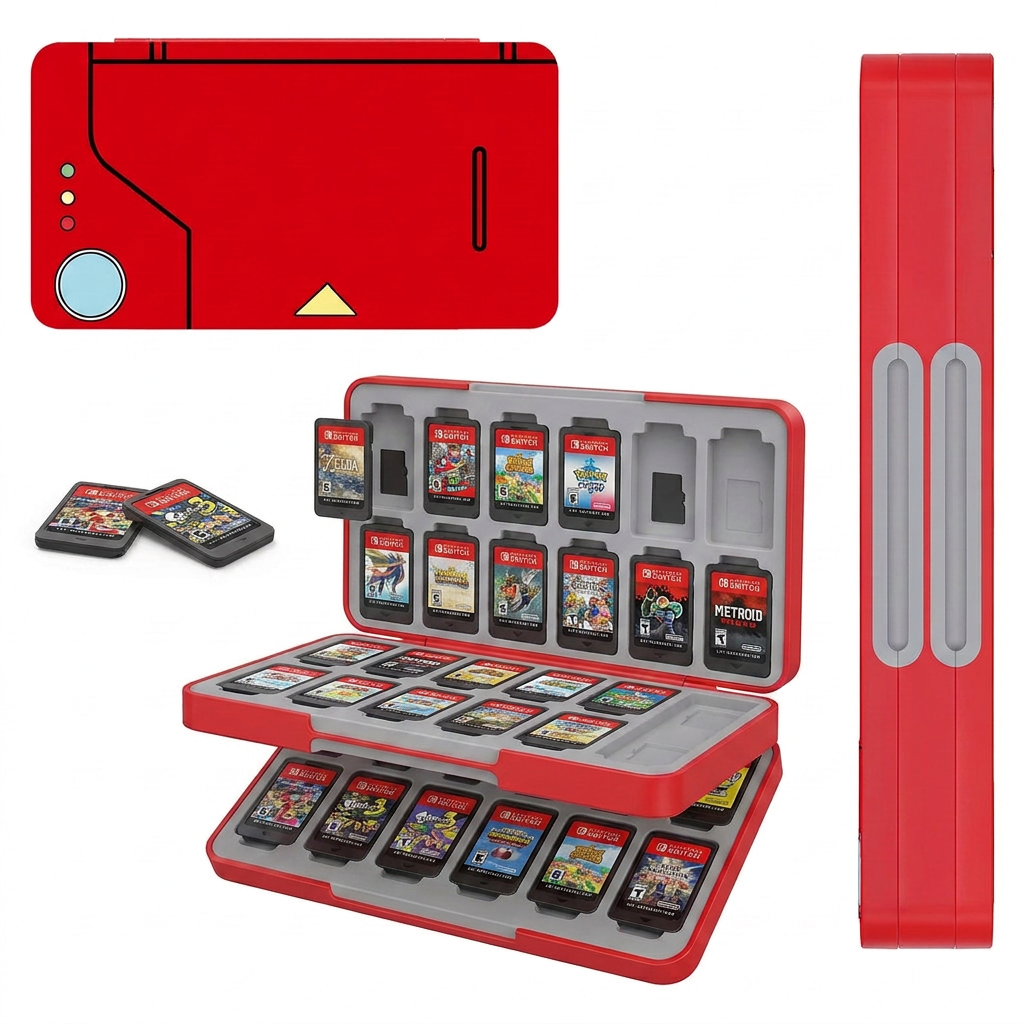 Pokédex Portajuegos Nintendo Switch — Funda Coleccionista Pokémon