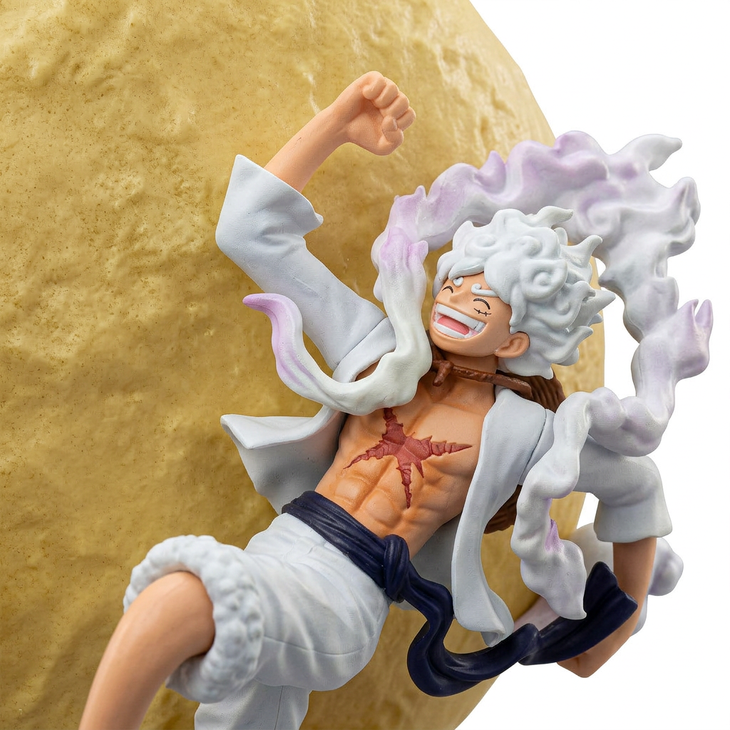 Lámpara Figura Luffy Gear 5 - One Piece Nika Sun God